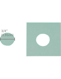 Troqueladora Manual Bira 3/4" Círculo para Scrapbooking 2