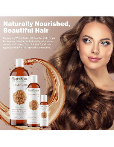 Aceite de Germen de Trigo 118 ml Prensado en Frío 100% Puro