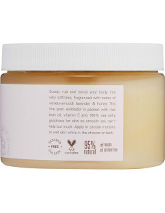 Exfoliante de Sal de Grano Fino Farmhouse Fresh 385 g Miel Lavanda 2