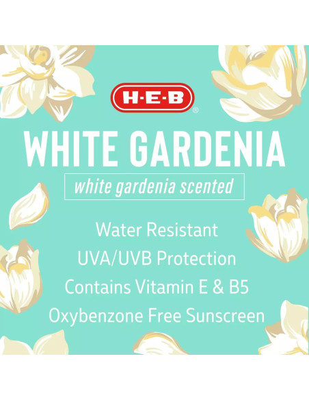Protector Solar en Spray HEB Gardenia Blanca SPF 50 156g