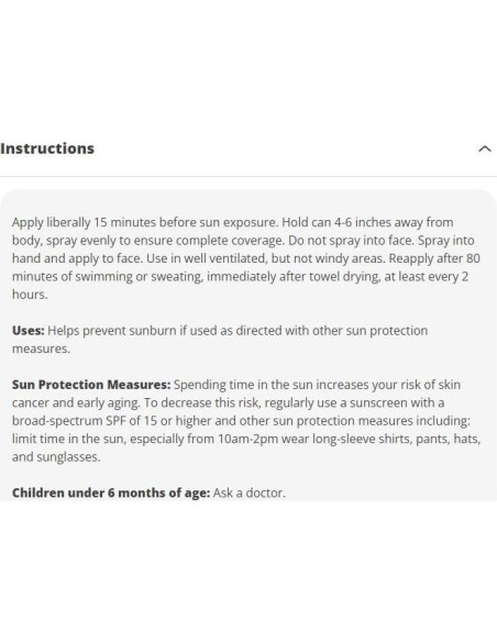 Protector Solar en Spray HEB Gardenia Blanca SPF 50 156g