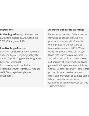 Protector Solar en Spray HEB Gardenia Blanca SPF 50 156g