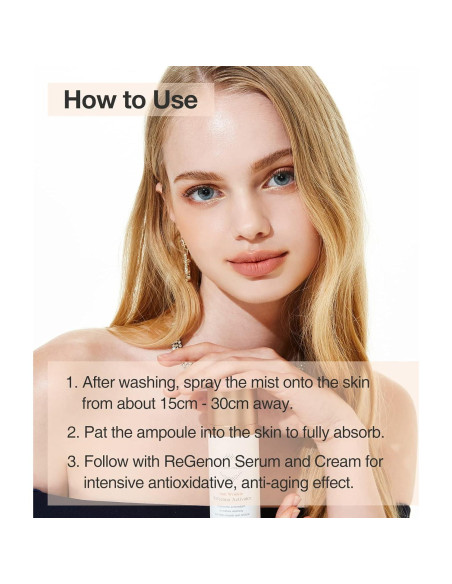 Mist Antioxidante OxygenCeuticals ReGenon 100ml - Hidratante y Aclarador