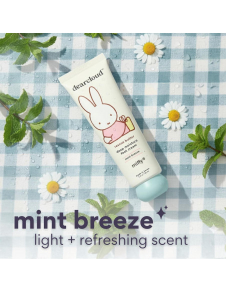 Crema para Pies Dearcloud Miffy 89 ml - Reparadora Talones Agrietados