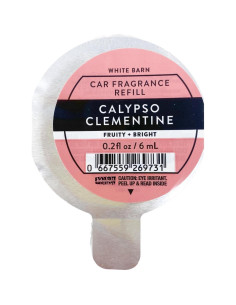 Recargas de Fragancia para Auto Calypso Clementina - 3 Unidades + Jabón Natural 2