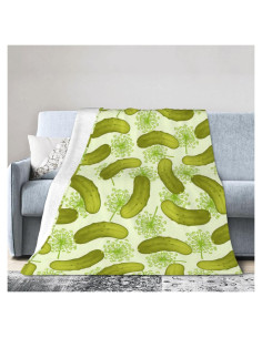 Manta de Franela Suave Trvcahd 150x125 cm para Sofá y Viaje