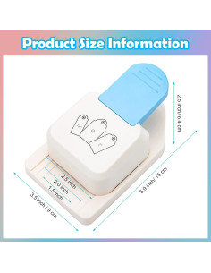 Troquelador de Etiquetas 3 en 1 Windspeed - 14.73x8.89 cm 2