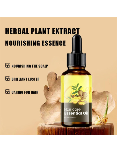 Aceite Esencial de Jengibre TUOSHITONG 30 ml - Hidratación y Nutrición