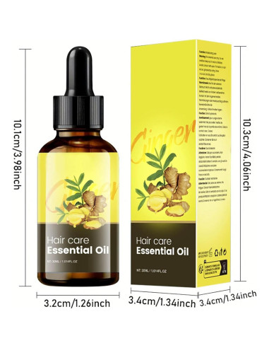 Aceite Esencial de Jengibre TUOSHITONG 30 ml - Hidratación y Nutrición