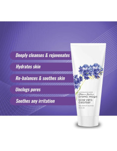 Limpiador Facial Natural Aloe Vera Aroma Magic 100g - Hidratante 2