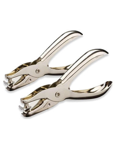 Perforadora de Papel HZMM 2 Pcs 1/4 y 1/8 Pulgada 8 Hojas