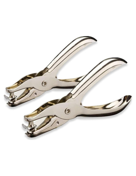 Perforadora de Papel HZMM 2 Pcs 1/4 y 1/8 Pulgada 8 Hojas