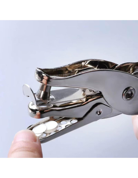 Perforadora de Papel HZMM 2 Pcs 1/4 y 1/8 Pulgada 8 Hojas