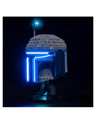Luz LED BrickBling para Casco Lego Jango Fett 75408