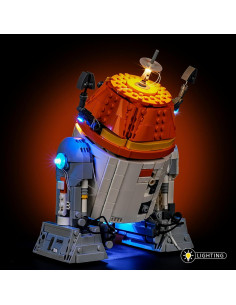 Kit de Luz BOOZUU para Lego 75416 Chopper Droid Astromech 2