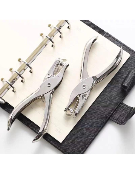 Perforadora de Papel HZMM 2 Pcs 1/4 y 1/8 Pulgada 8 Hojas