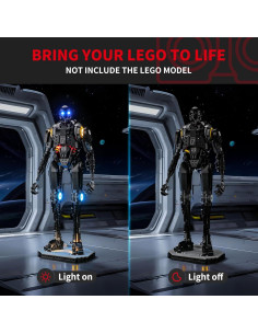 Kit de Luz LED BRIKSMAX para LEGO Star Wars K-2SO 75434 2