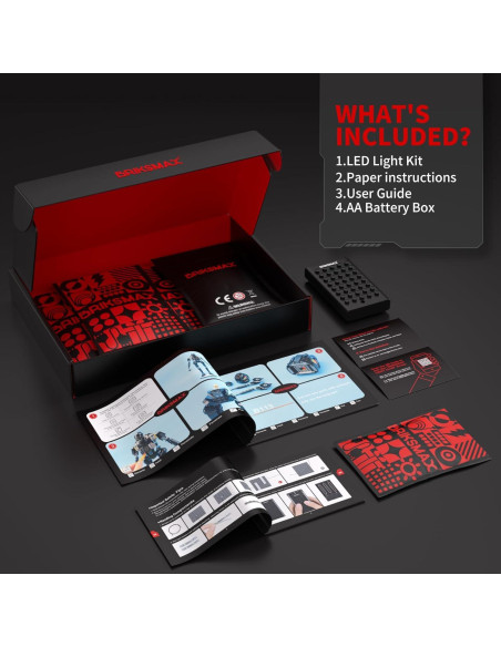 Kit de Luz LED BRIKSMAX para LEGO Star Wars K-2SO 75434