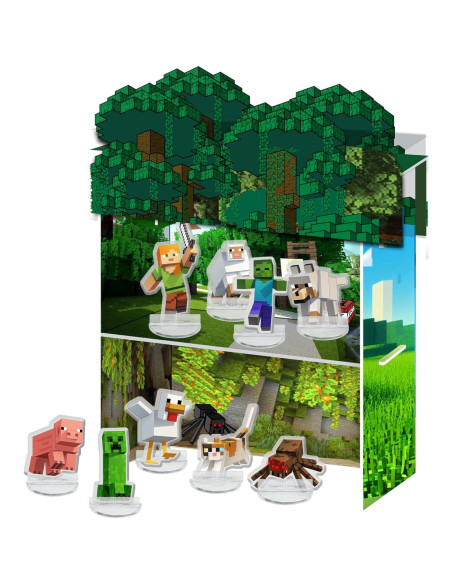 Shrinky Dinks Minecraft Tara Toy - Manualidad Creativa