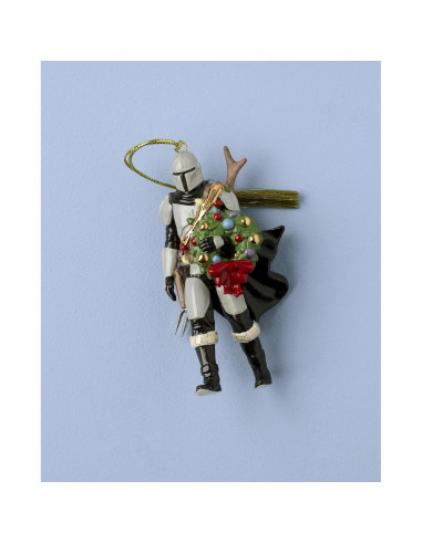 Adorno Navideño Mandaloriano Lenox 897593 12 cm Porcelana