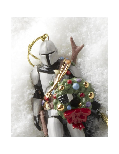 Adorno Navideño Mandaloriano Lenox 897593 12 cm Porcelana