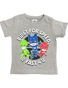 Conjunto Corto 3 Piezas PJ Masks Niños 2 a 8 Años 2