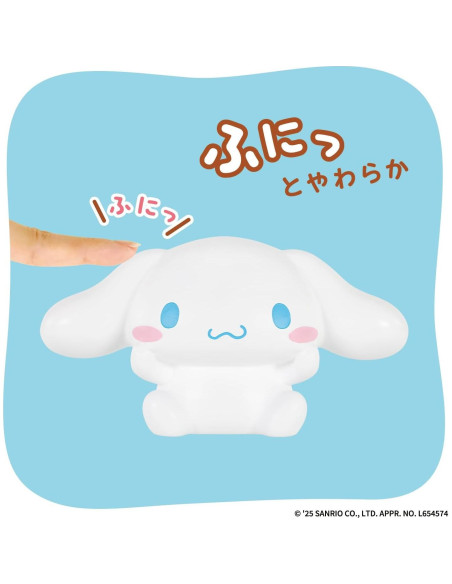 Figurita de Vinilo SOFMALLOW Cinnamoroll BANDAI 6.7 cm