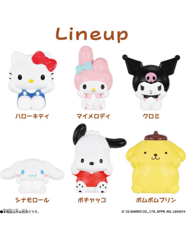 Figurita de Vinilo SOFMALLOW Cinnamoroll BANDAI 6.7 cm