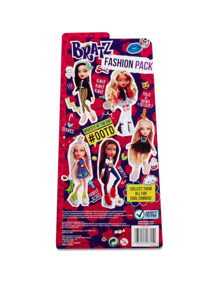 Paquete de Moda Bratz - Atuendo Completo ¡Besos! 136g