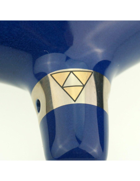 OcarinaWind 12 Agujeros Ocarina Cerámica Azul C afinada