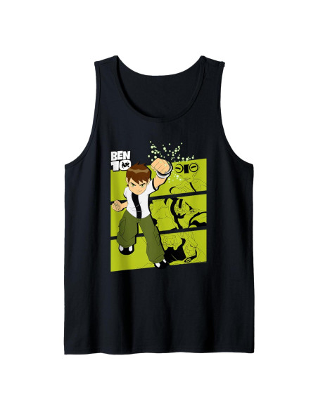 Camiseta Sin Mangas Ben 10 Transformación Alienígena