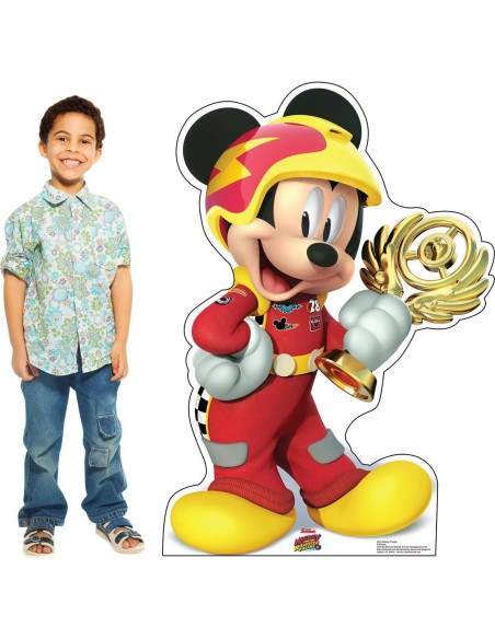 Trofeo de Cartón Mickey Mouse 42" x 29" - Cardboard People