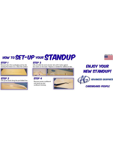 Trofeo de Cartón Mickey Mouse 42" x 29" - Cardboard People