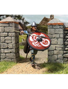 Figura Geir Vikingo 1:30 W. Britain - Metal Pintado a Mano 2