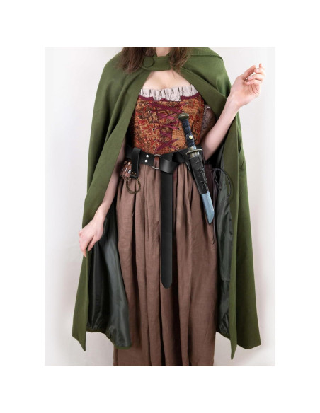 Soporte de Espada Medieval SUMGOGO con Cinturón Ajustable Negro