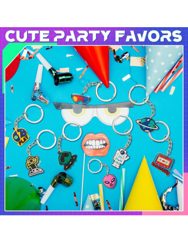 Llaveros de Videojuegos Batiyeer - 36 Piezas PVC 3x3cm