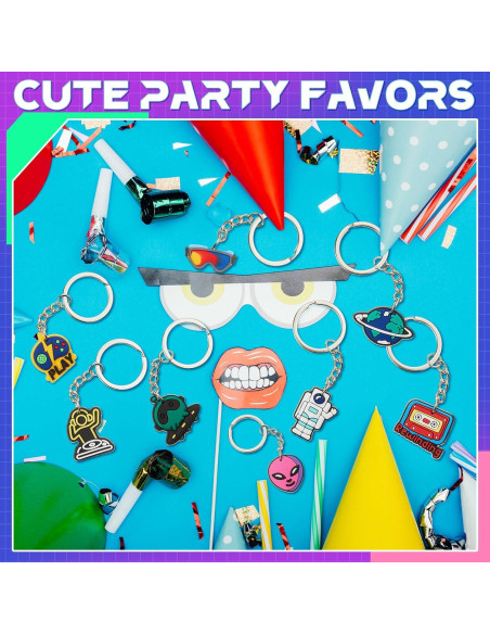 Llaveros de Videojuegos Batiyeer - 36 Piezas PVC 3x3cm