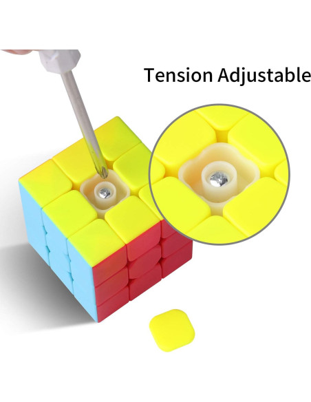 Conjunto de Cubos de Velocidad Roxenda 2x2 4x4 Megaminx Pirámide