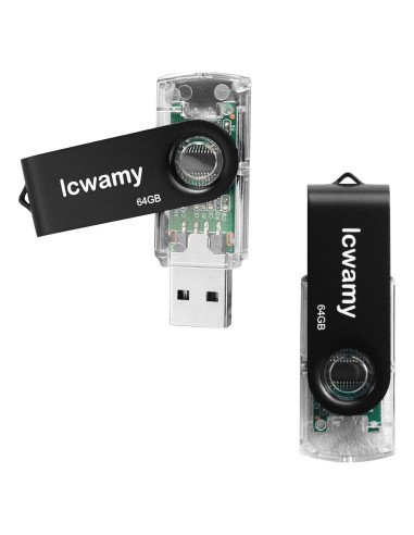 64GB Unidad Flash USB 2 Paquete TTUSB101 Velocidad 27MB/s