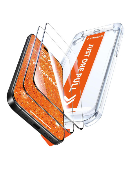 Protector de Pantalla TORRAS para iPhone 17 Pro Max 9H+