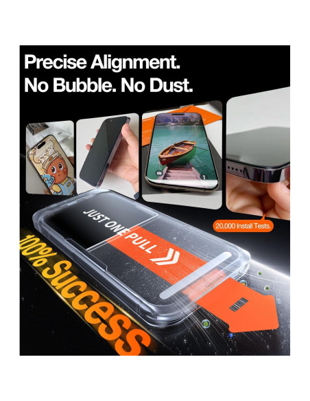 Protector de Pantalla TORRAS para iPhone 17 Pro Max 9H+