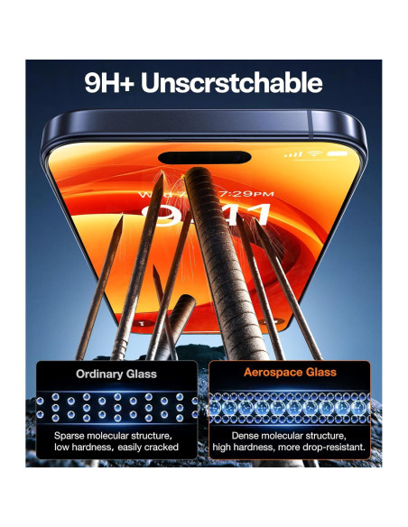 Protector de Pantalla TORRAS para iPhone 17 Pro Max 9H+