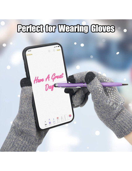 Bolígrafo Stylus 2 en 1 Anngrowy para Pantallas Táctiles