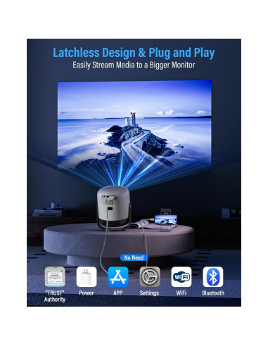 Adaptador HDMI a Lightning MFi 2m - 2K@60Hz para iPhone