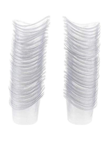 50 Copas de Lavado Ocular Desechables PPX 5ml PVC Portátiles