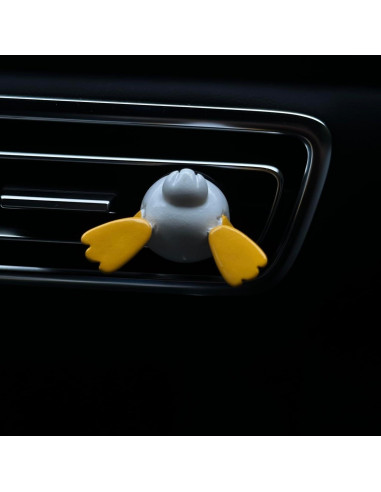 Clip de Ventilación para Auto Pato Divertido GiveMOJO con Aroma