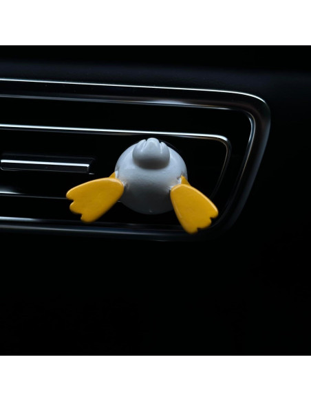Clip de Ventilación para Auto Pato Divertido GiveMOJO con Aroma
