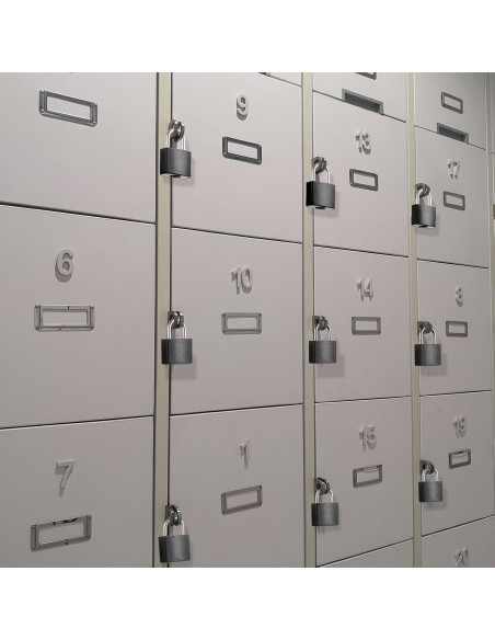 10 Candados de Equipaje Ripeng con Llaves - Compactos y Negros