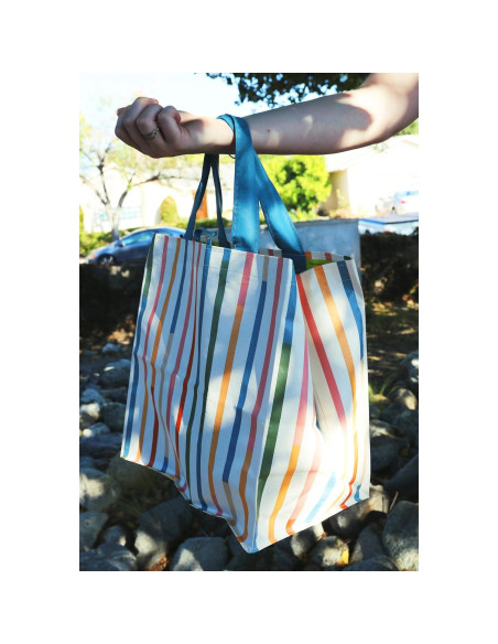 Bolsas de Compras Reutilizables Earthwise 6 Piezas 36.8x21x33cm