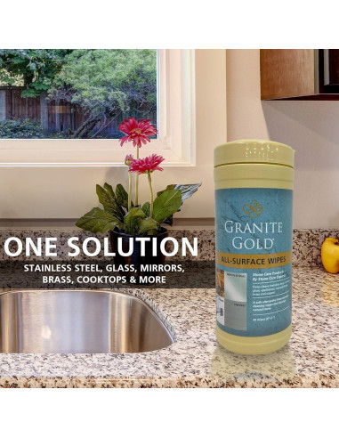 Toallitas Multi-Superficies Granite Gold - 40 Unidades